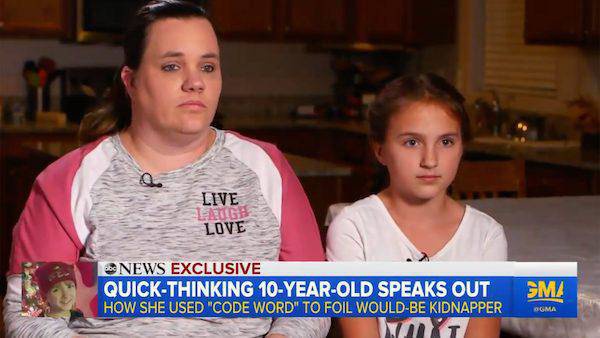 Cô bé 10 tuổi cực nhanh trí, đặt câu hỏi khiến kẻ lạ phải "xanh mặt", bỏ đi
