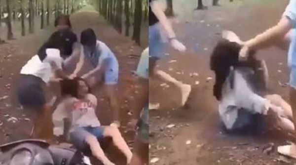 Xôn xao clip nhóm học sinh đánh nhau trong vườn cao su, thái độ của nạn nhân gây bất ngờ