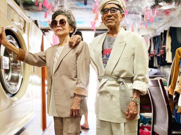 Cặp vợ chồng 70 tuổi khiến giới trẻ bái phục vì gu thời trang quá chất