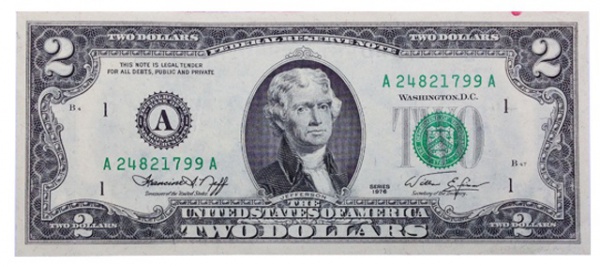 Vì sao tờ 2 USD được coi là đồng tiền may mắn và thường được lì xì trong dịp Tết?