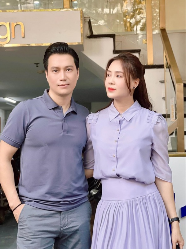 Khoe ảnh mặc đồ đôi cùng một mỹ nhân phim Việt, Việt Anh tuyên bố đây là "vợ cuối", vì "mệt lắm rồi"